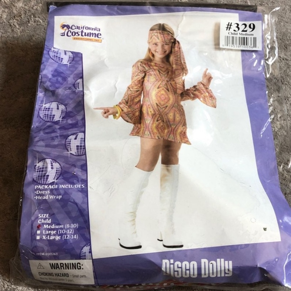 Disco Girl Halloween Costume